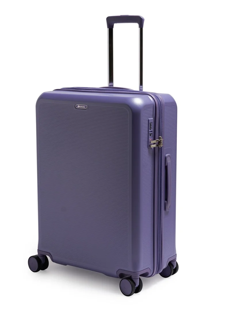 Echolac Sense 67cm Hardcase Expandable 4 Double Wheel Check-In Luggage Trolley Purple