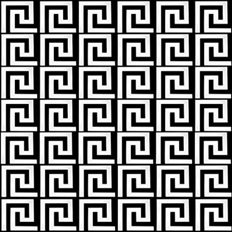 24 Pcs DIY Mirror Wall Stickers Removable Adhensive Geometric Greek Decals Peel and Stick for Home Living Room Bedroom Decor Background Decoration Silver - Image 2