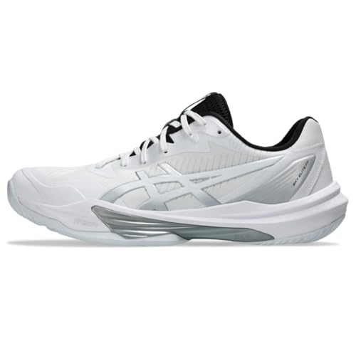 ASICS Mens Sky Elite FlyteFoam 3 Volleyball Shoes 85 WhiteWhite - Image 1