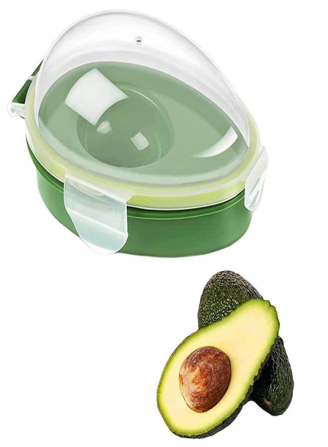 Restynic Avocado Saver Container, Airtight Storage for Fridge, Reusable Silicone Sealed Holder, Keep Avocado Fresh for Days, Perfect for Home & Kitchen - Image 1