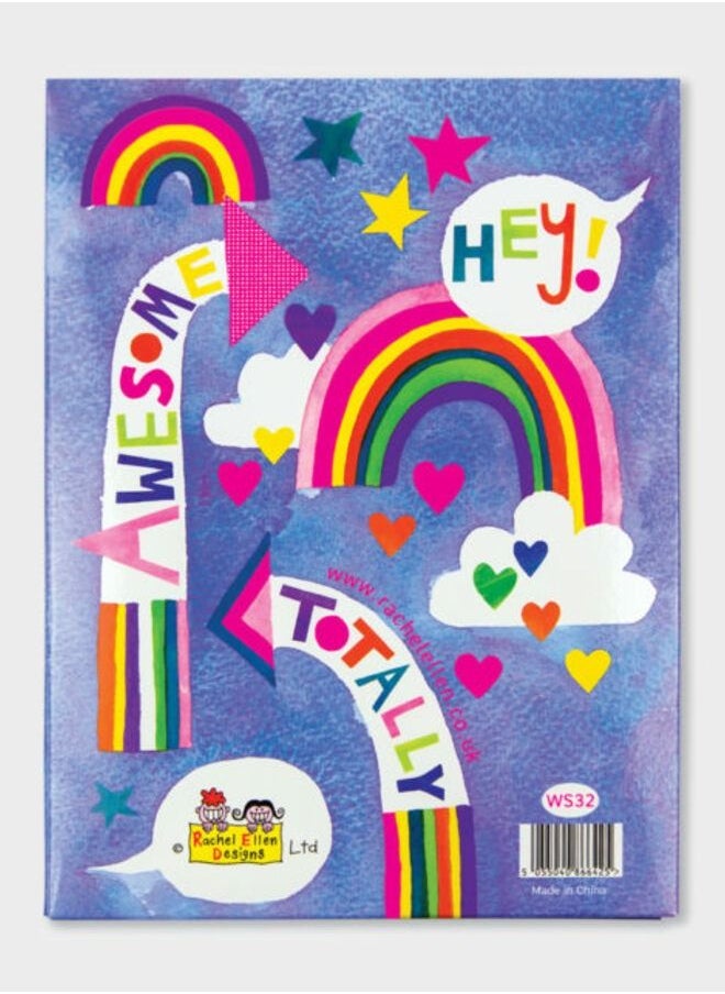 Rachel Ellen Children's Oh Hey Pow Pow Writing Set Wallet 