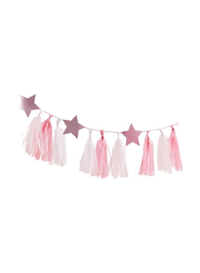 NIBEMINENT Glitter Stars Tassel Confetti 2meter - Image 1