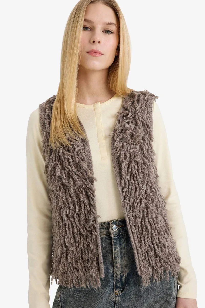ديفاكتو Tassel Detail Vest