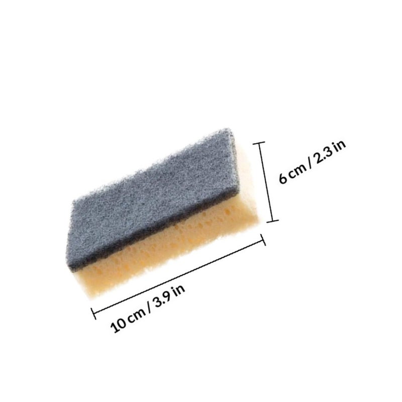 10pcs High Density Double Sided Kitchen Scrub Sponges for Dishwashing and Cleaning - Image 3