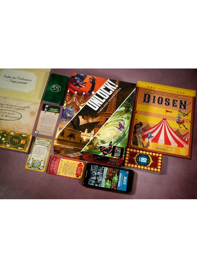 Space Cowboys UNLOCK! Timeless Adventures Card Game - Escape Room-Inspired Cooperative Adventure, Fun Family Game for Kids and Adults, Ages 10+, 1-6 Players, 1 Hour Playtime, Made by Space Cowboys - Image 4