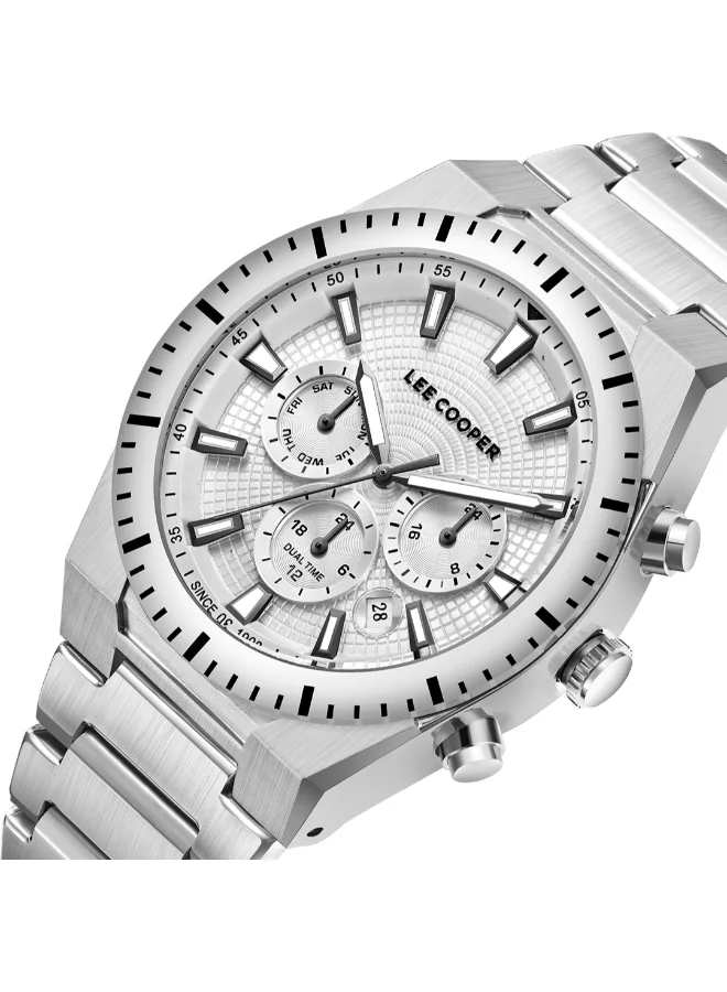 Lee Cooper LEE COOPER Men Multi Function Silver Dial Watch - LC08100.330