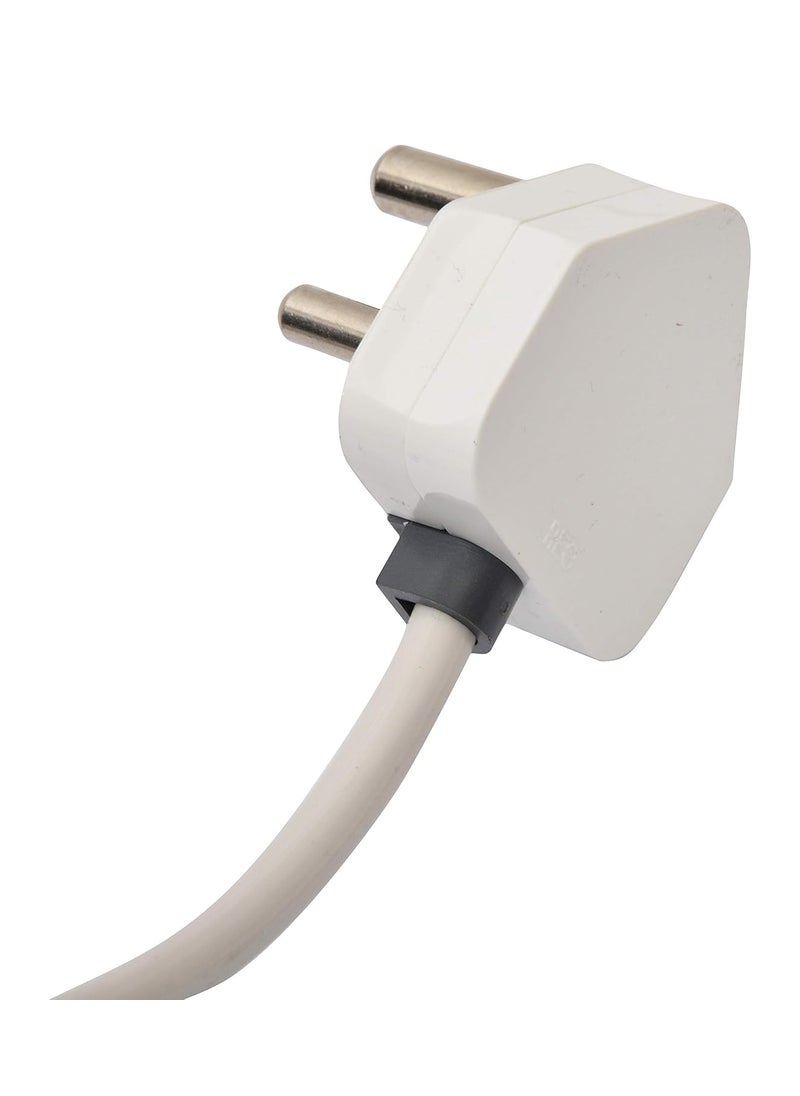 BITCORP Bitcorp Extension Board 2500W 240V Extension with 6 amp Plug 20 Meter Cable Cord Polycarbonate White  - Image 3