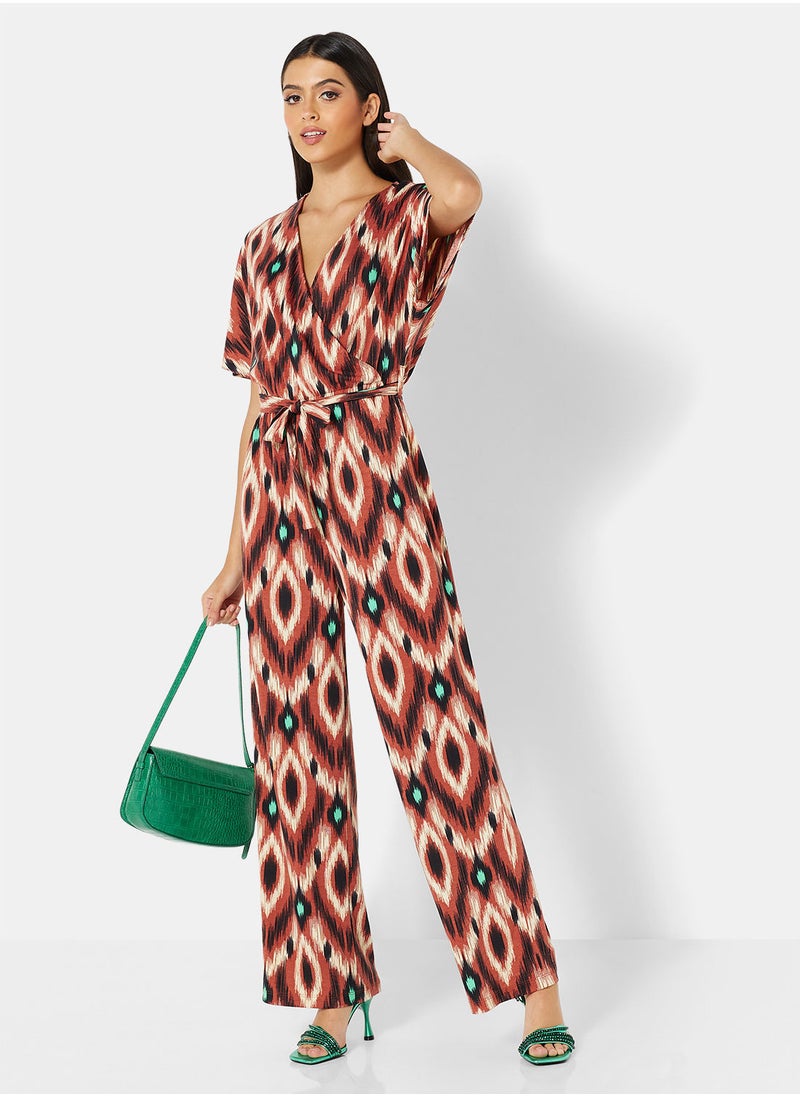 Jacqueline de Yong - Kaleidoscope Wrap Jumpsuit - Image 1