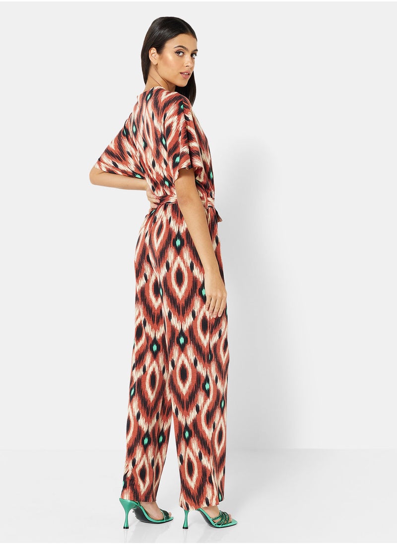 Jacqueline de Yong - Kaleidoscope Wrap Jumpsuit - Image 1