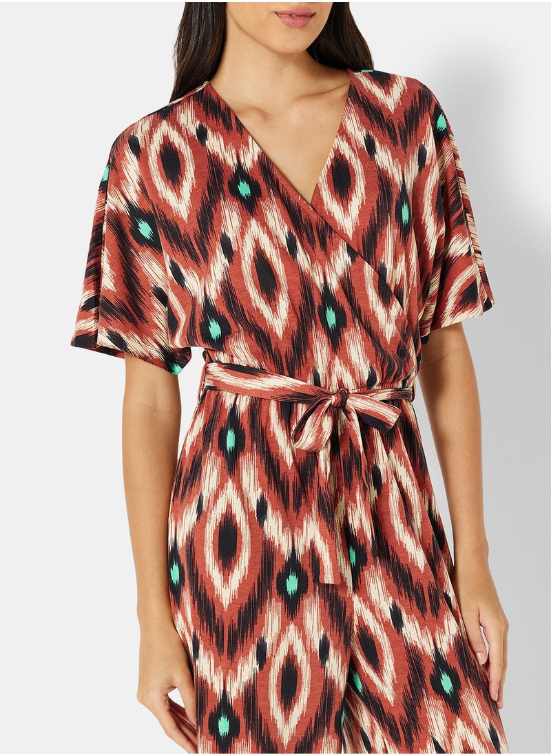 Jacqueline de Yong - Kaleidoscope Wrap Jumpsuit - Image 1