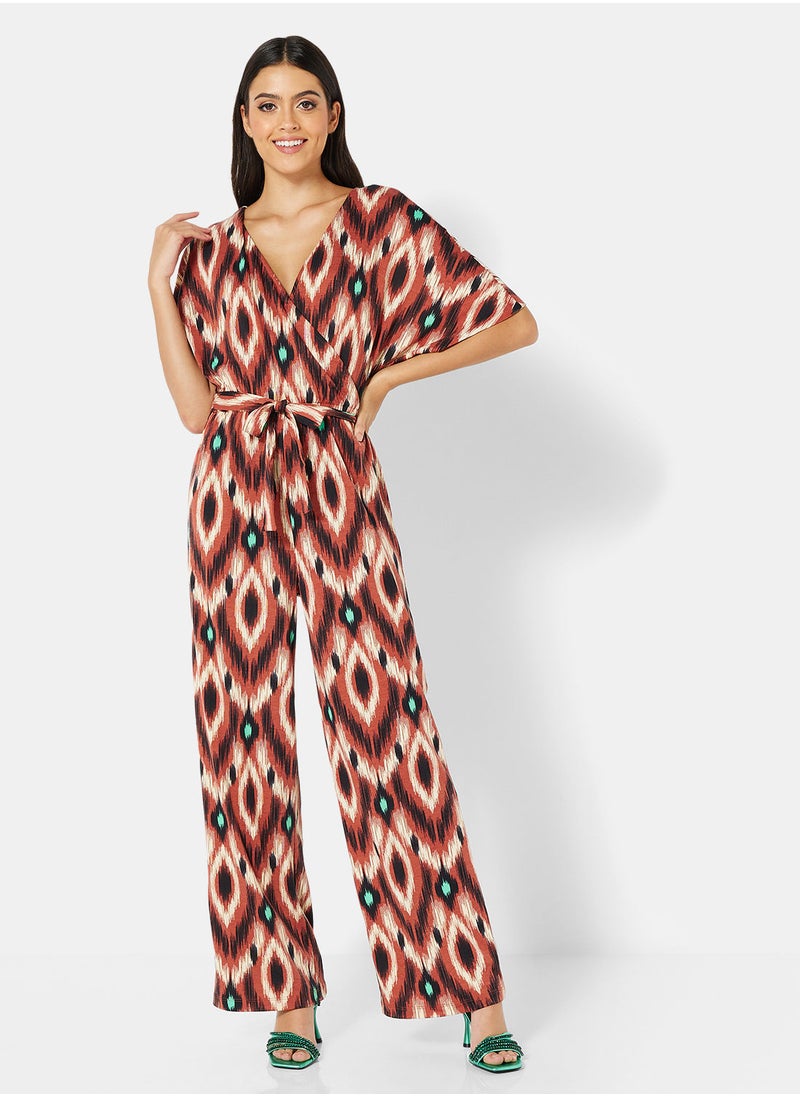 Jacqueline de Yong - Kaleidoscope Wrap Jumpsuit - Image 1