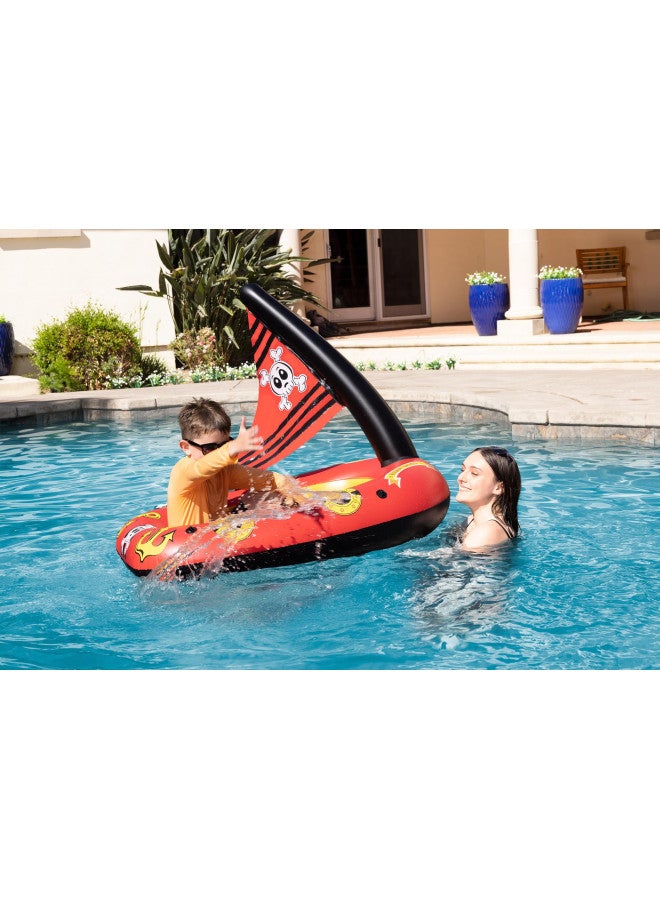 Poolmaster Pirate Boat Swimming Pool Float - Image 2