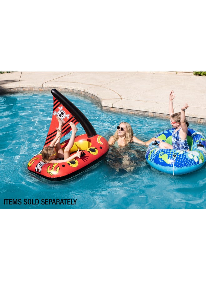 Poolmaster Pirate Boat Swimming Pool Float - Image 5