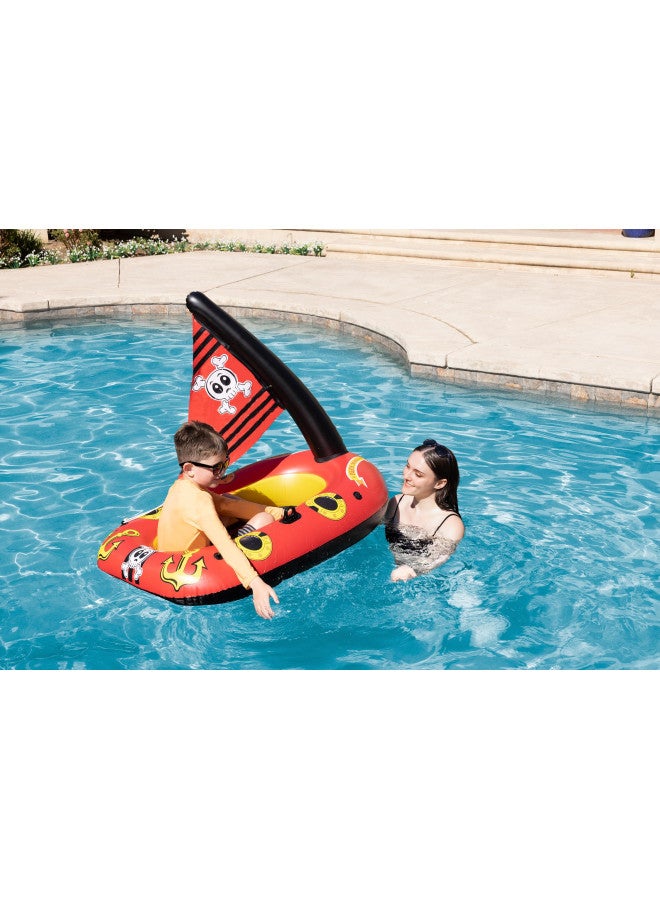 Poolmaster Pirate Boat Swimming Pool Float - Image 4