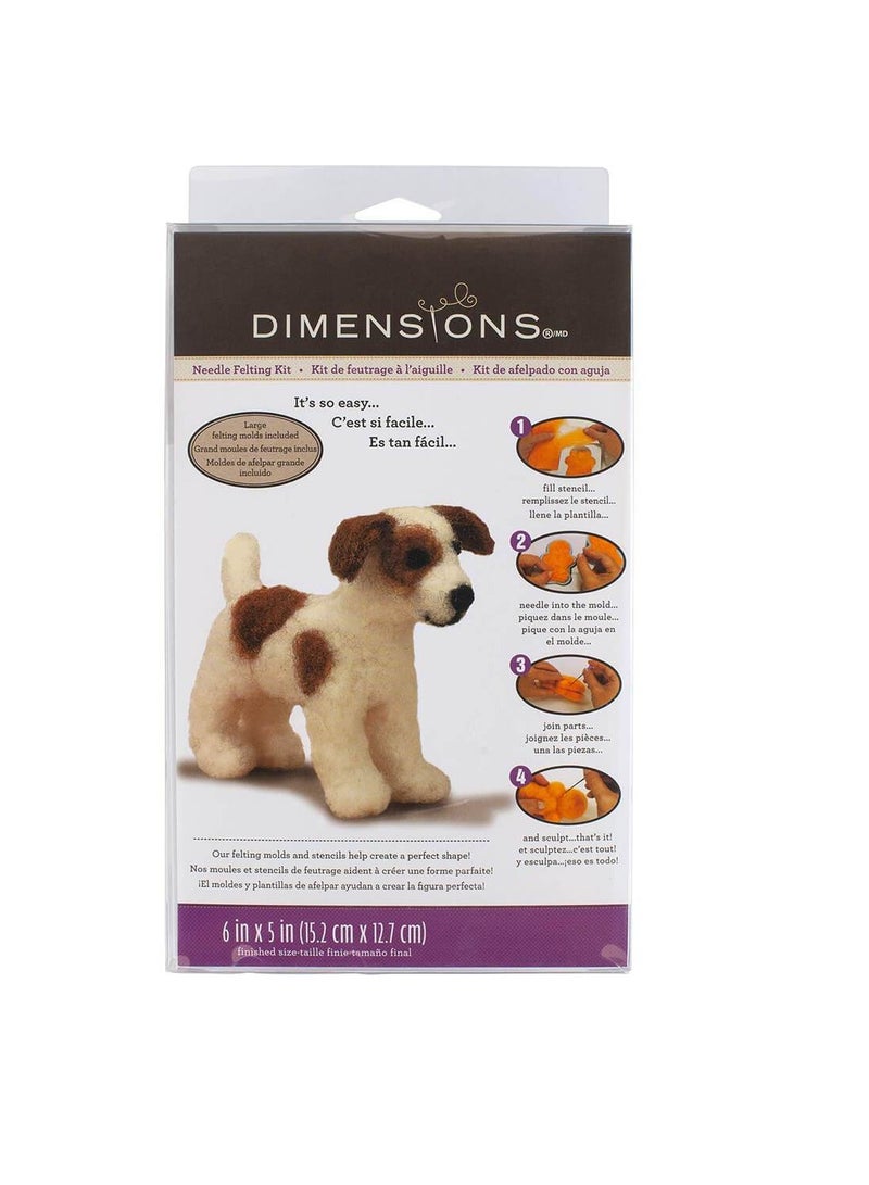 Dimensions Feltworks Needle Felting Kit Dog - Image 2