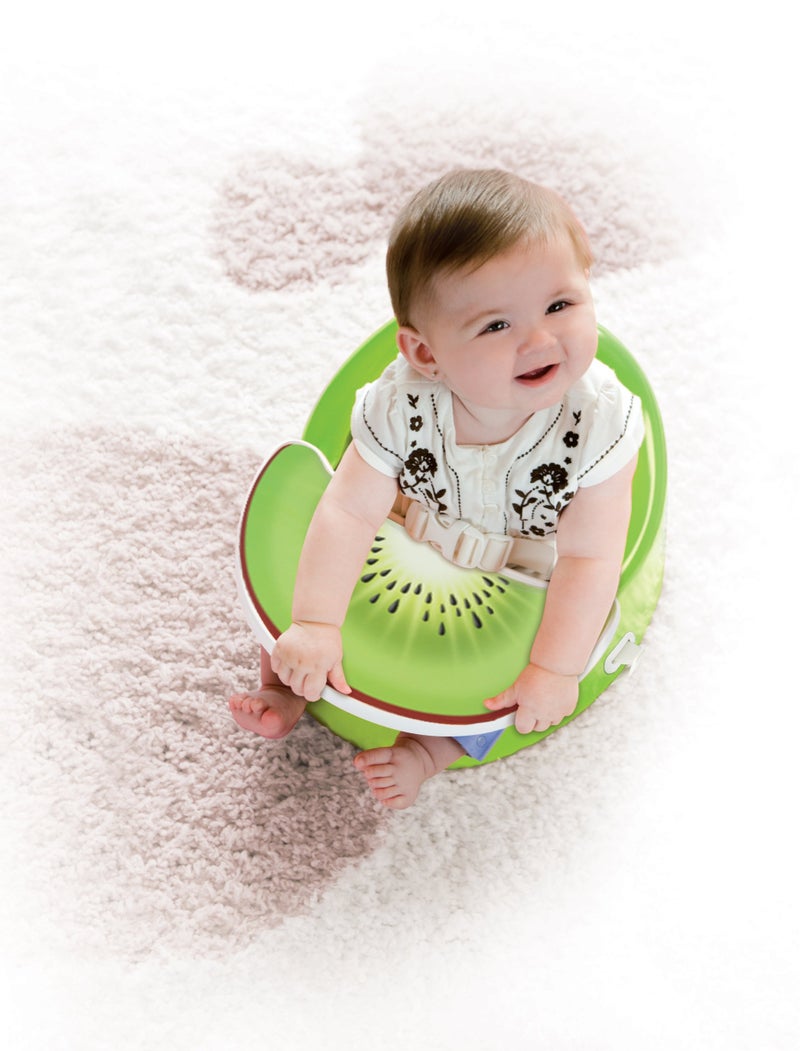 Prince Lionheart bebePOD Flex Plus Baby Seat, Orange - Image 4