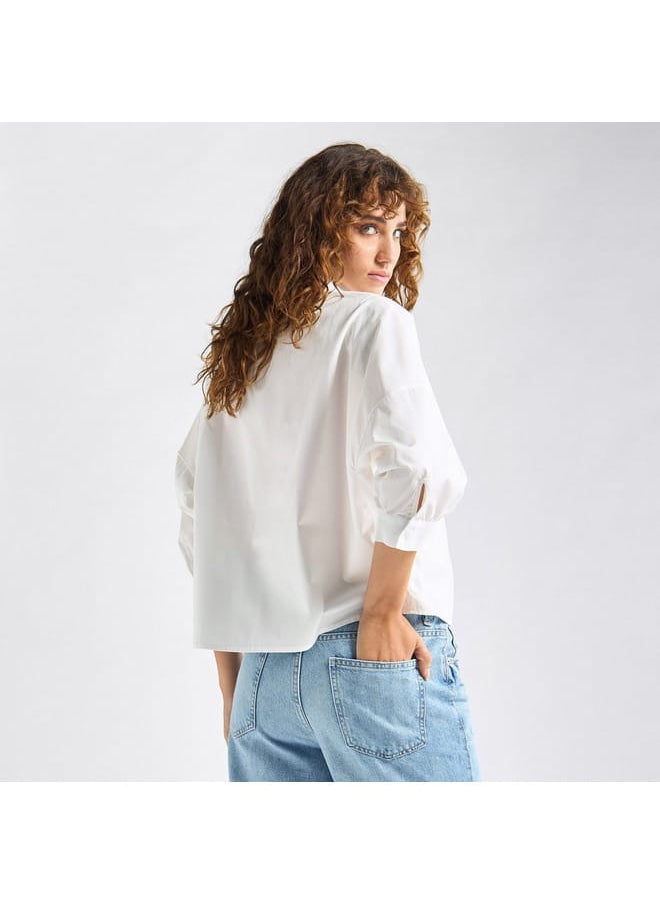 Splash FAV - Solid Shirt with 3/4 Sleeves - Image 1