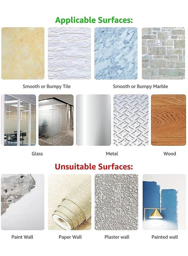 ديلشور خطافات حائط ذاتية اللصق من Dealsure، مصنوعة من مادة PVC المقاومة للماء، لاصقة كبيرة شديدة التحمل، مصنوعة من الفولاذ المقاوم للصدأ، سعة تعليق قصوى 10 كجم، متعددة الأغراض للتخزين المنزلي (عبوة من 15 قطعة) - Image 4