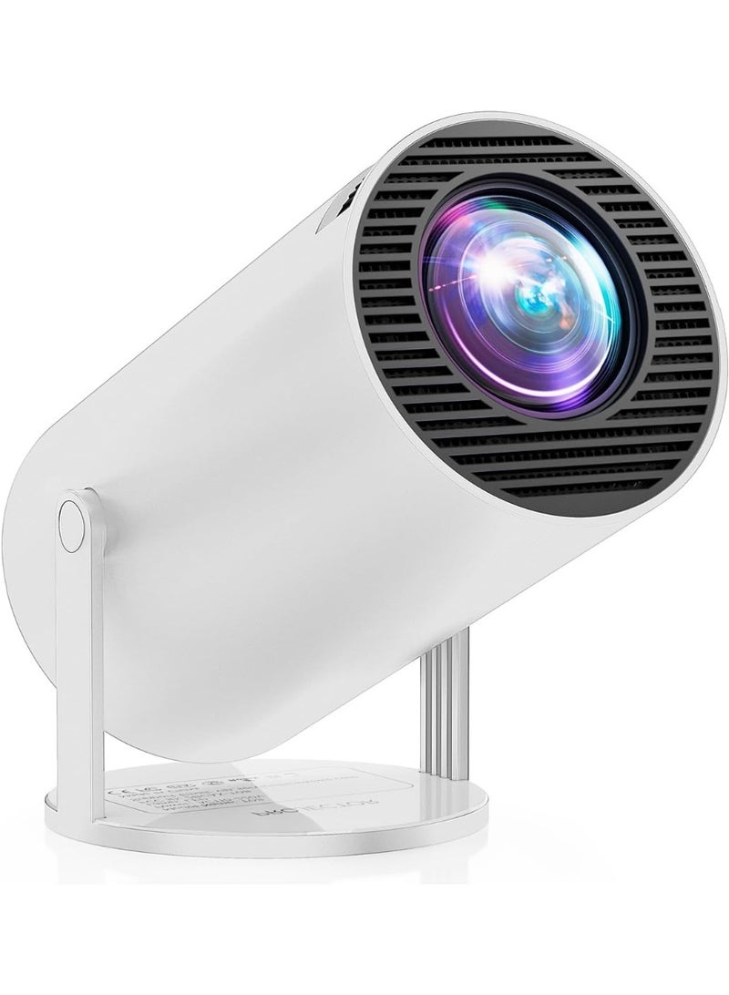 ELEPHAS WiFi Bluetooth Mini Portable Projector – 10000 Lux Movie Projector with Auto Keystone & 180° Rotation, Support 1080P, Compatible with HDMI/USB/TV Stick/Smartphone/Laptop - Image 1