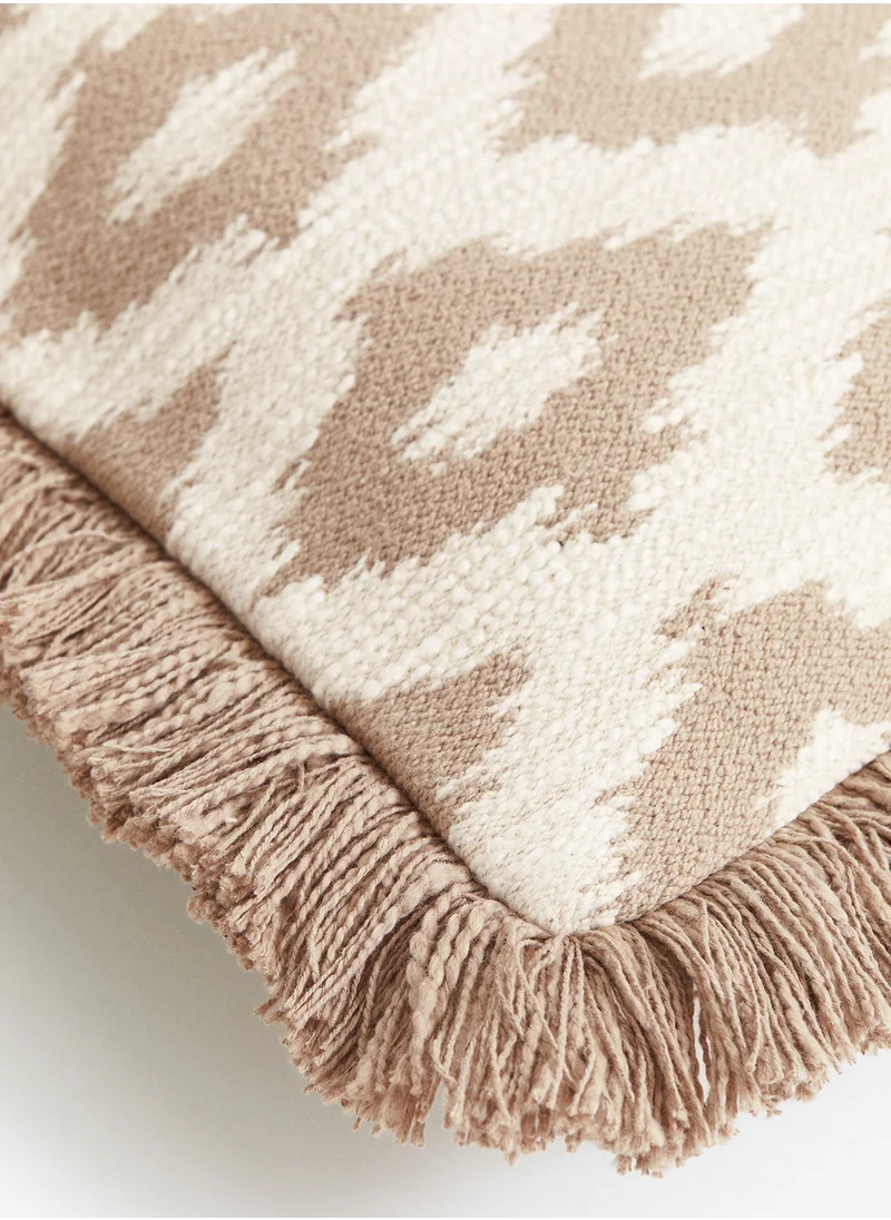 اتش اند ام Jacquard-Weave Cushion Cover