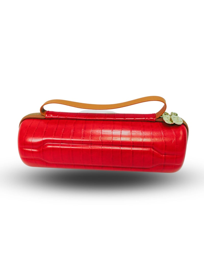 Angry Bull FLIP 6 SPEAKER CASE AND HAND CARRY HAND BAG (LIGHT RED)  - Image 2