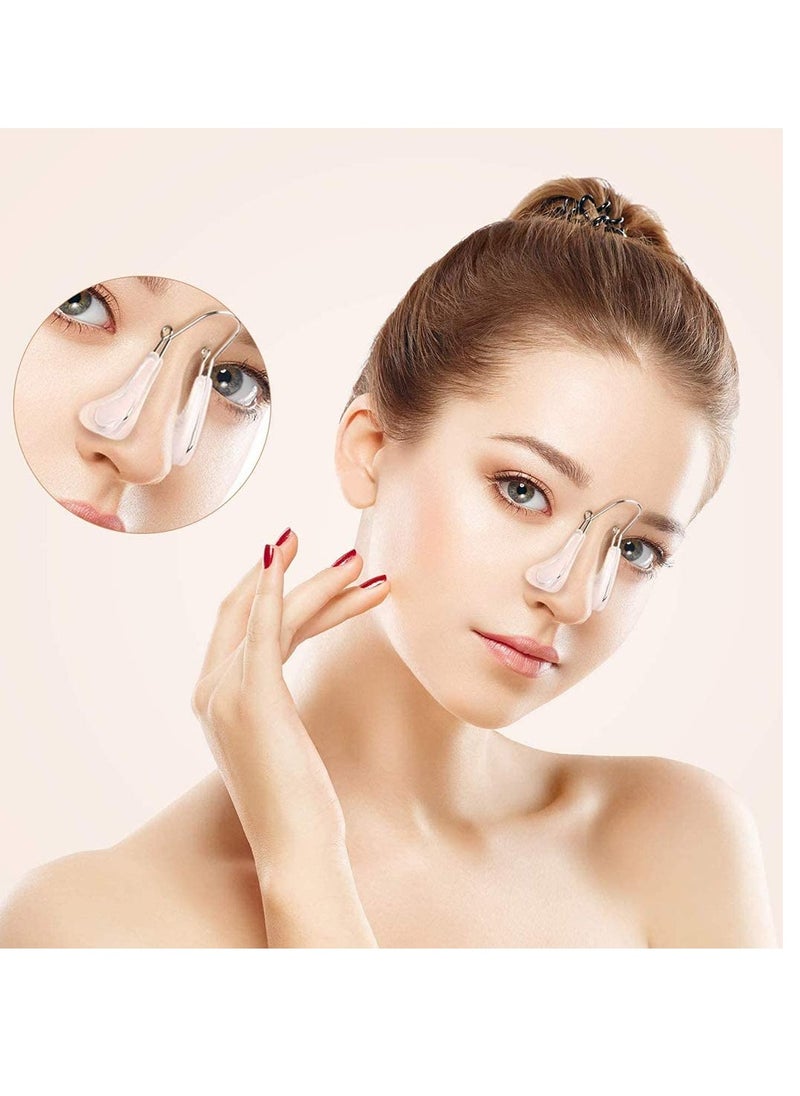 SYOSI Nose Shaper Clip Nose Up Lifting Shaping Shaper Clip Nose Shapers Silicone Clamp Clip Nose Straighteners for Natural Nose up Slimmer Lifting Shaping 5 Pieces Nose Shaper for Women  - Image 2