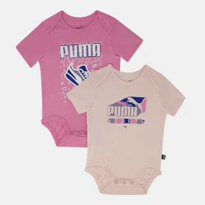PUMA Kids' Minicats Bodysuit (2 Pack)