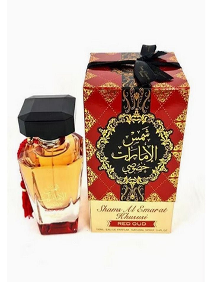 ارض الزعفران عطر شمس الامارات خصوصي ريد عود 100مل