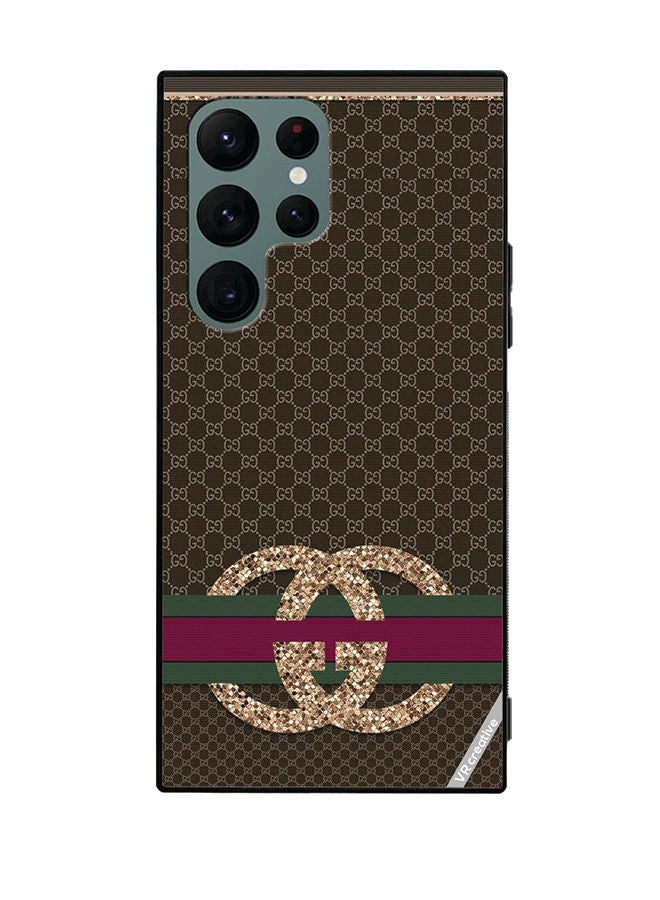 VR CREATIVE Protective Case Cover For Samsung Galaxy S22 Ultra 5G Channel Design Multicolour - Image 1