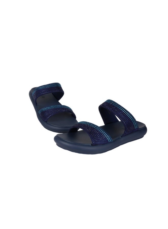 Michelle Morgan 092-2587 Michelle Morgan Ladies Casual sandals 114RC71I Navy - Image 2