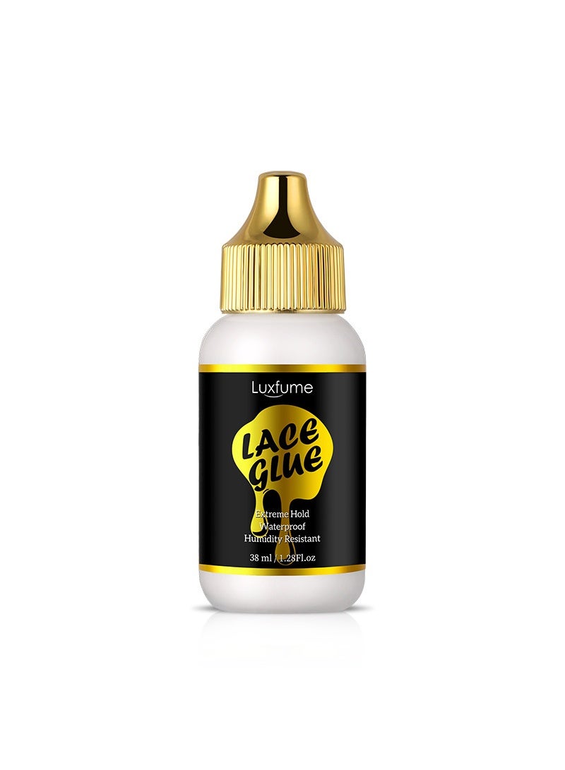 Luxfume Lace Wig Glue, Strong Hold Lace Adhesive for Lace Wigs, Toupees, Frontals and Closures - Image 1