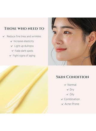Revive Eye Serum with Retinal Niacinamide Peptide Correction for Puffy Eye Bags Fine Lines Dark Circles Wrinkles, Korean Skin Care 30ml, 1 fl.oz 30ml - view 4