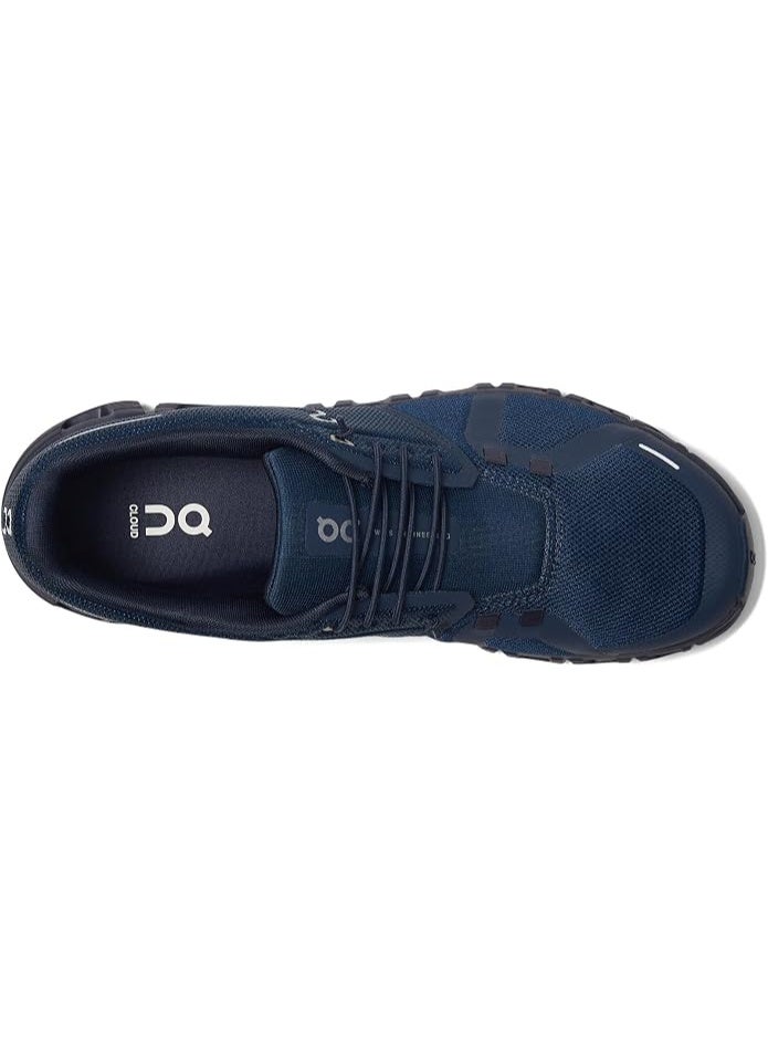 On Cloud 6 Unisex Sneakers, Midnight Ink - Image 5
