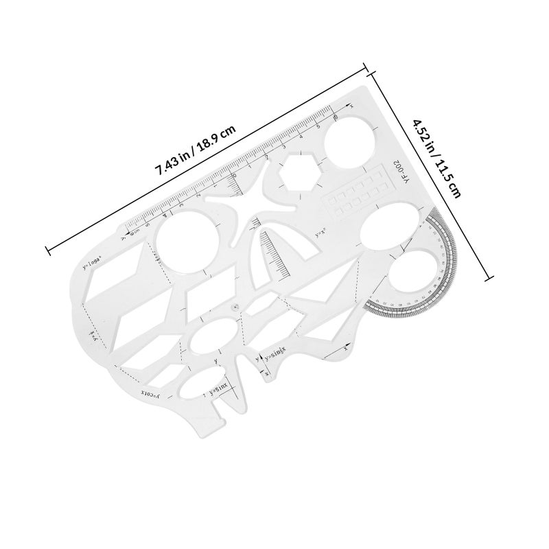 📦 قوالب هندسية للنماذج الفنية والهندسية مسطرة في سي محمولة - Image 2