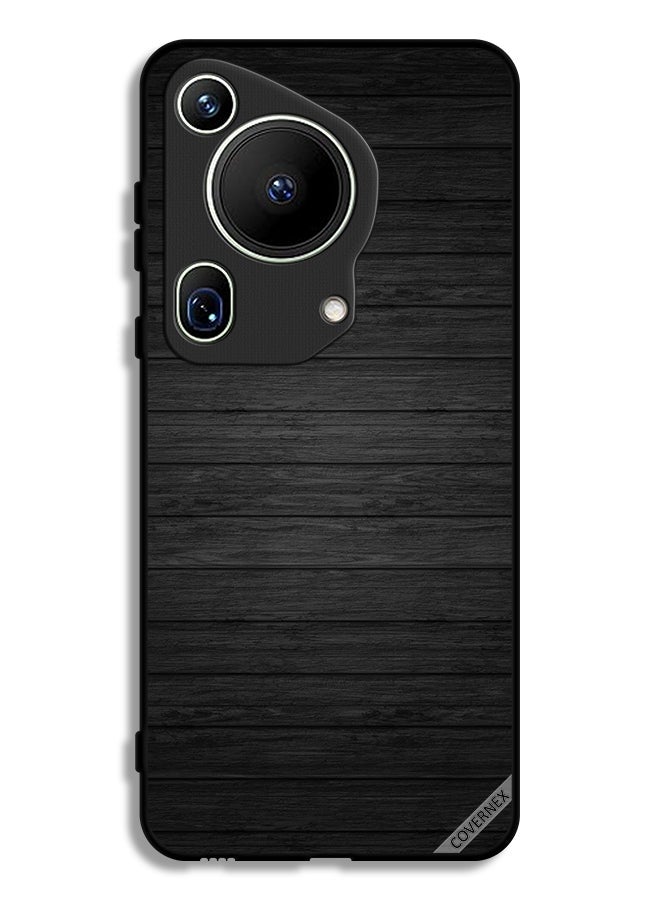 Covernex Huawei Pura 70 Ultra Protective Case Cover Dark Wooden Pattern  - Image 1