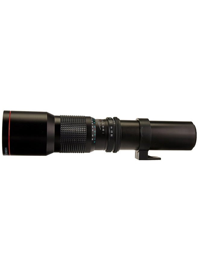 Vivitar عدسة مسبقة الضبط العالمية 500 مم، سوداء، 14.6 × 5.1 × 3.6 بوصة