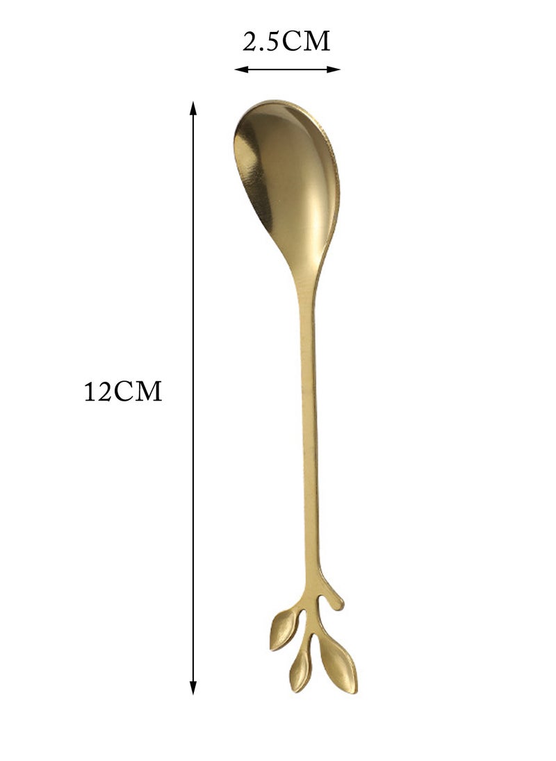 Generic 6-Piece Stainless Steel Coffee Spoon Set  - Image 2