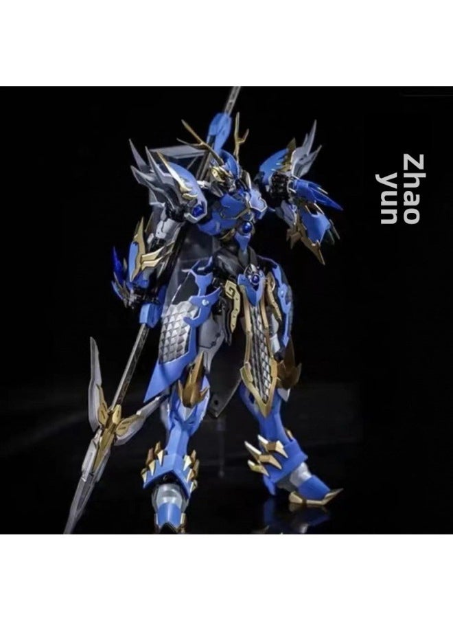 Generic - Gundam Model Three Kingdoms Magic Core Ao Bing Lu Bu Cao Ren Bai Xueji Mecha Assembled Hand-made Toy Blind Box-Color:Make A Wish—zhao Yun [must Release Model] - Image 1