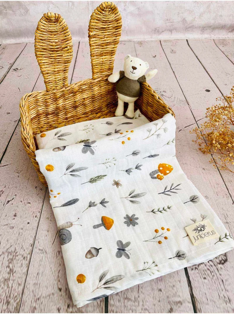 juniperus 3 Pieces 75x75 Multi-Purpose Muslin Cloth Cover Blanket