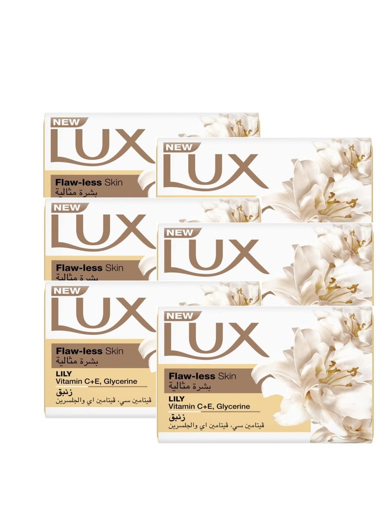 Lux Flawless Lily Bar Soap 120 g 5+1 (6pcs Sets) - Image 2