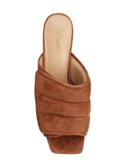 Women's Leather Kitten Slide Clogs Natural Suede Brown - pzsku/Z640E0E4C59768ACE5C3DZ/45/_/1694573368/cc9d8b01-75b8-40a5-a5ef-0463559c2049