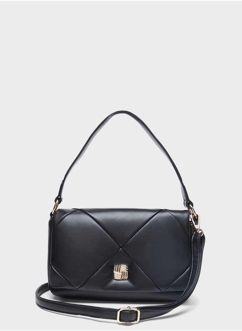 shoexpress - Flapover Crossbody Bag - Image 1