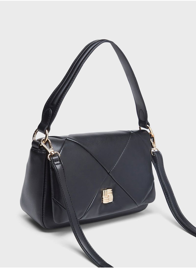 shoexpress - Flapover Crossbody Bag - Image 1