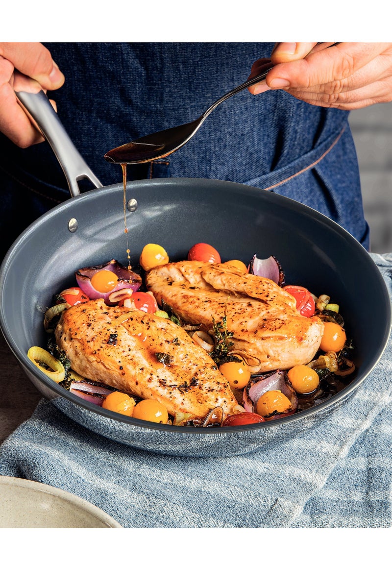 TRAMONTINA Tramontina 🇧🇷 26CM Grano Frying Pan with Ceramic Coating 🍳 | Stainless Steel, Nonstick, Induction Ready | Since 1911, Made in Brazil – Model 62155266 - Image 4