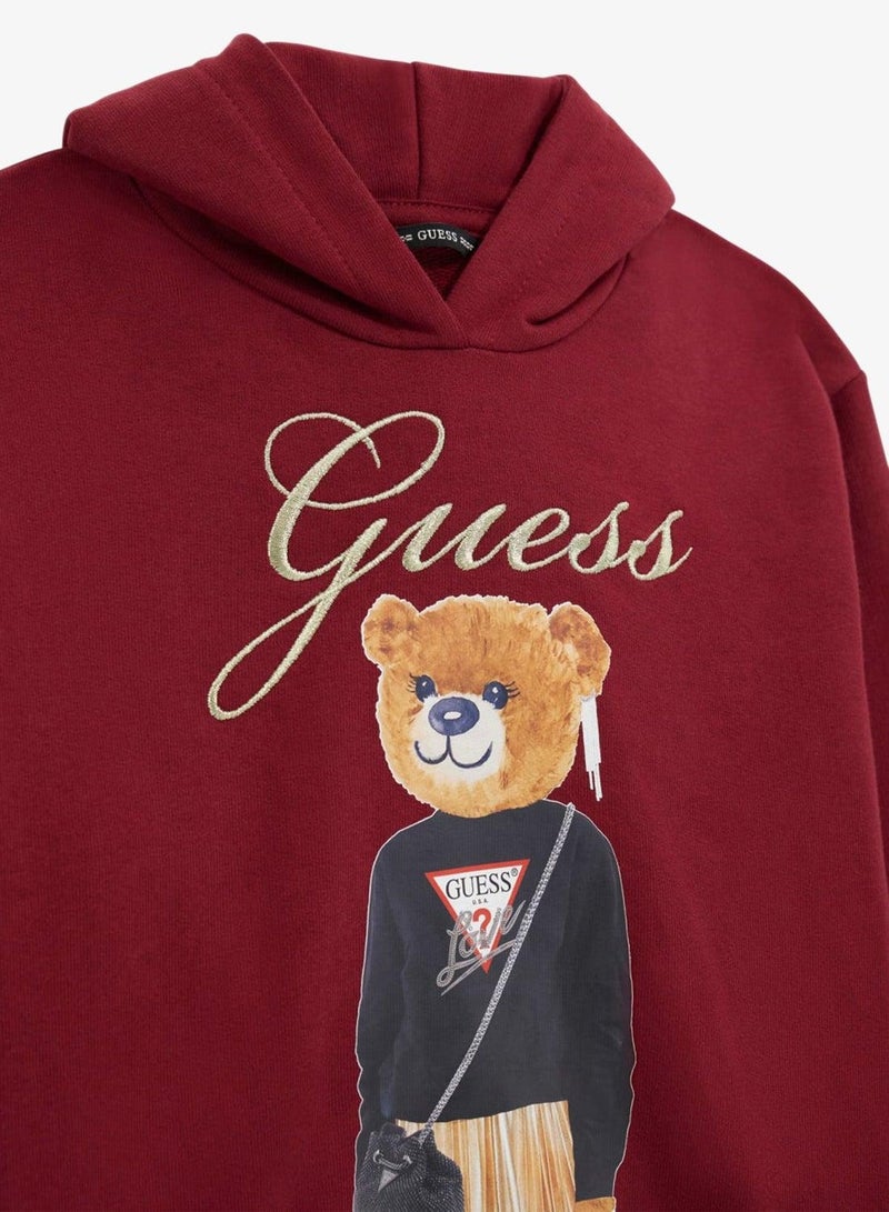 GUESS Girls Oversized Hoodie - Image 4