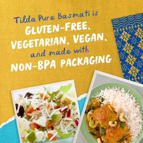 Tilda Pure Basmati Rice, Premium Aromatic and Authentic Rice, Large Resealable Bag, 10-Pound Bag,White - Image 5