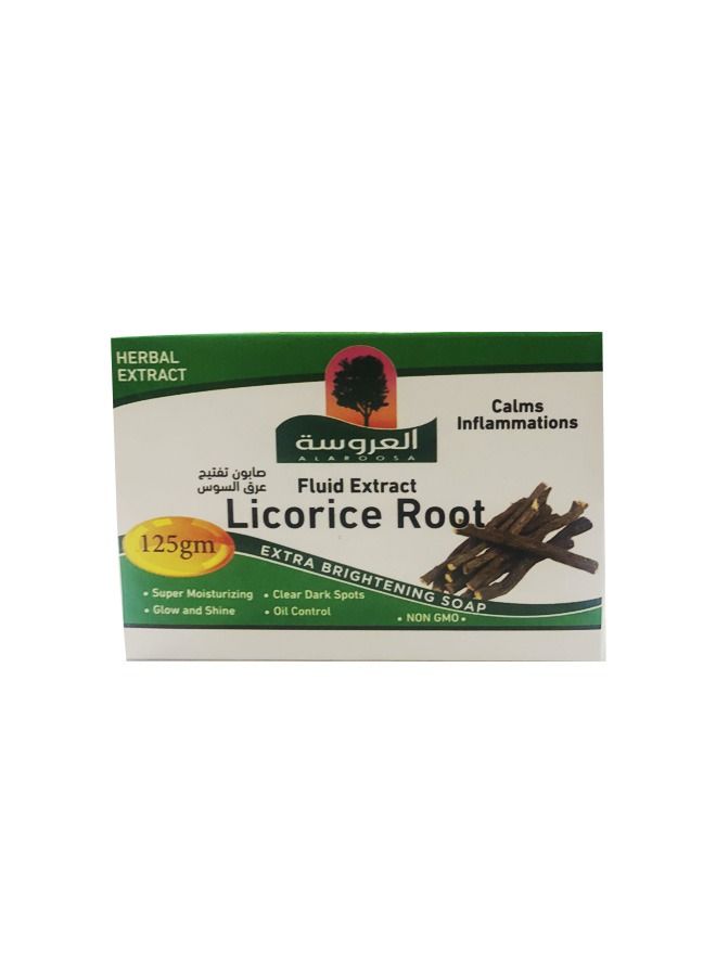 Licorice Root Soap lightening and moisturizing the skin 125 grams