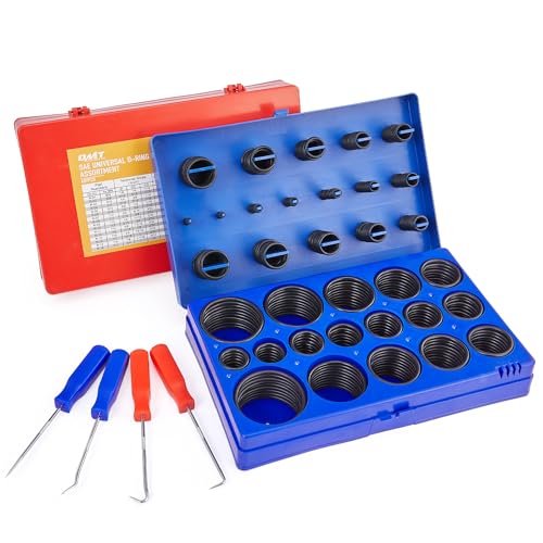 Orion Motor Tech 826pc Universal O Ring Assortment Kit with 32 Sizes, SAE & Metric O Rings for Automotive & Plumbing Repairs, Nitrile Rubber O Ring Set - Image 1