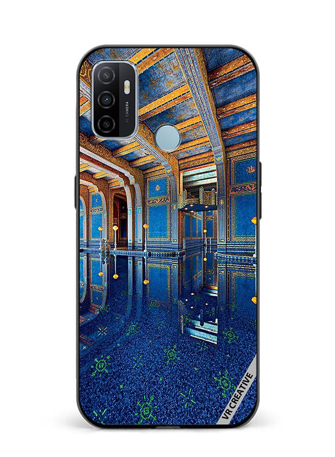 VR CREATIVE Protective Case Cover For Oppo A53 Hearst Castle Design Multicolour - Image 1