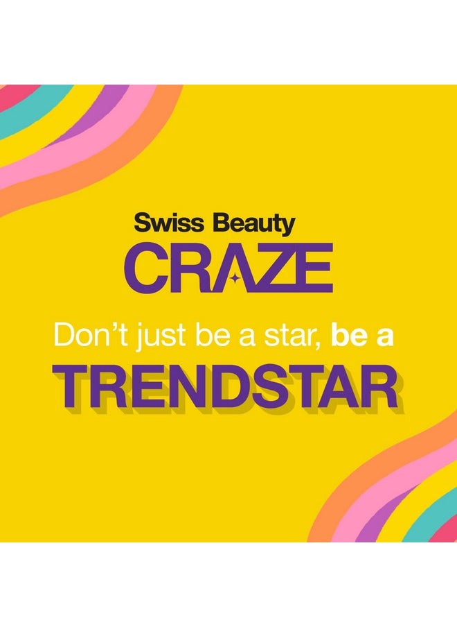 Swiss Beauty - Craze Duo Mascara | 2-In-1 Lengthening And Volumizing Mascara With Non Clumping And Non Flaking Finish | Smudgeproof And Waterproof | Black, 20Ml - Image 1